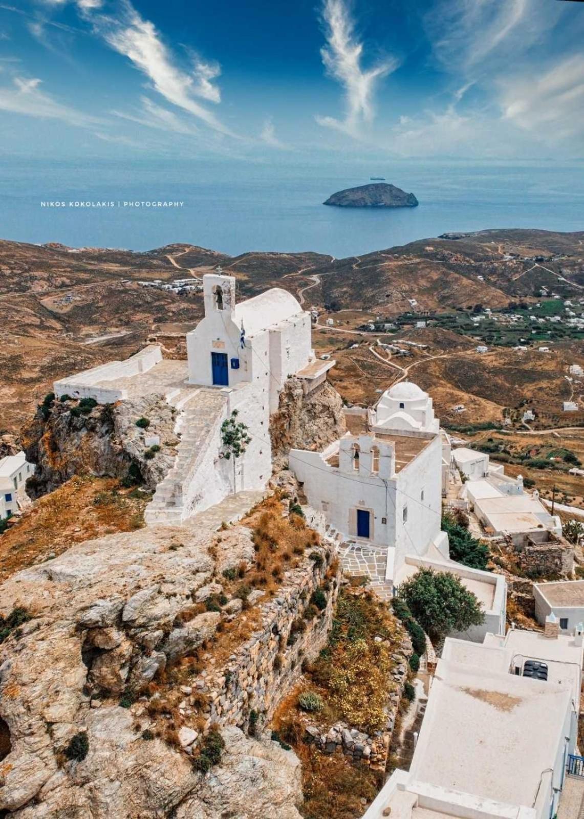 Livadi  Eleios Hotel Serifos מראה חיצוני תמונה